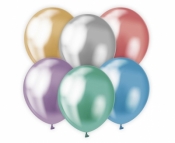 Balon gumowy Godan platynowy mix 7 szt. mix metalizowany 300 mm 12cal (CB-7LMX)