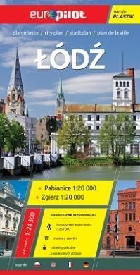 Łódź Zgierz Pabianice plan miasta