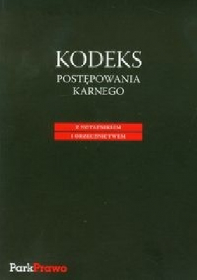 Kodeks postępowania karnego z notatnikiem i orzecznictwem