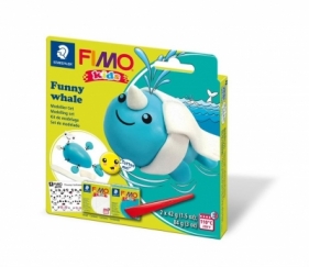 Zestaw Fimo Kids Form&Play 2 x 42g Wieloryb