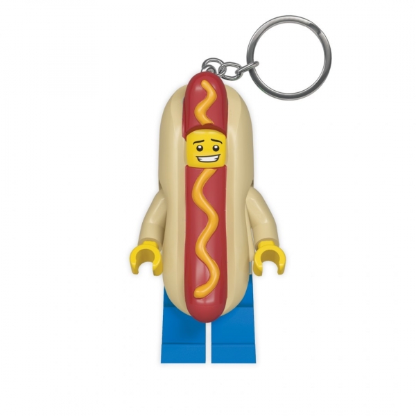 LEGO, Brelok do kluczy z latarką - Hot Dog (LGL-KE119)
