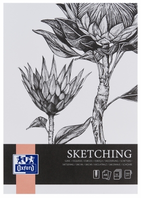 Blok Oxford Artistic Szkicowy A6/50k 130g klejony