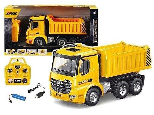 <img src='https://webimage.pl/pics/731/1/d5901271631731.jpg' style='height:440px' /> Wywrotka 1:18 Radio Kabel USB