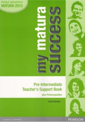My Matura Success Pre-Intermediate Teacher's Book+ CDR