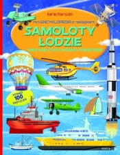 Mini encyklopedia z naklejkami. Samoloty, łodzie.. - Opracowanie zbiorowe