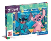 Clementoni, Puzzle SuperColor 104: Stitch (27573)
