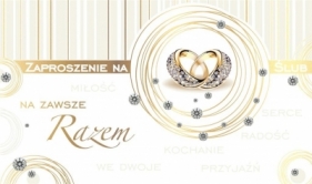 Zaproszenie PMZ-022 Ślub (5 szt.)