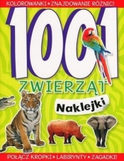 1001 zwierząt Naklejki - Opracowanie zbiorowe