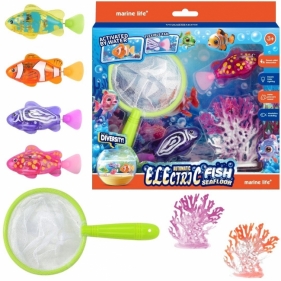 Zestaw rybek pływających z pobierakiem