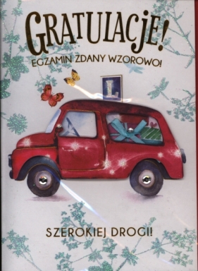 Karnet HM-200 gratulacje prawo jazdy HM-200-740