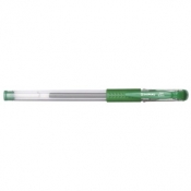 Długopis żelowy Donau przeźroczysty zielony 0,5mm(734200106)