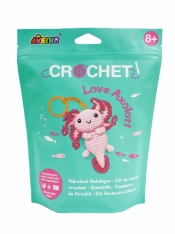 Stwórz własny breloczek szydełkowy - Aksolotl