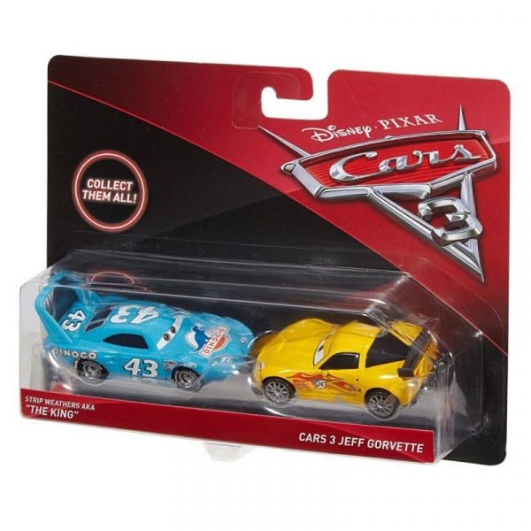 CARS 3 Dwupak Jeff & King (DXV99/DXW04)
