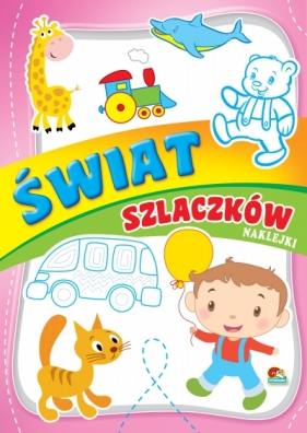 Kolorowanka. Świat szlaczków - Chłopiec z balonem (A5, 16 str.) - Opracowanie zbiorowe