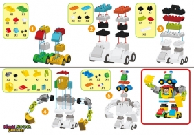 Klocki małych geniuszy - RoboGiant, 49 el.