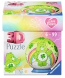 Ravensburger, Puzzle 3D 54: Kula - Care Bears 3 (12008073) Wiek: 6+