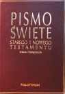 Biblia Tysiąclecia - opr. skórzana złote tłoczenia praca zbiorowa