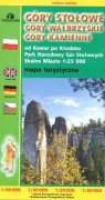 Mapa tur. Góry Stołowe, Wałbrzyskie, Kamienne praca zbiorowa