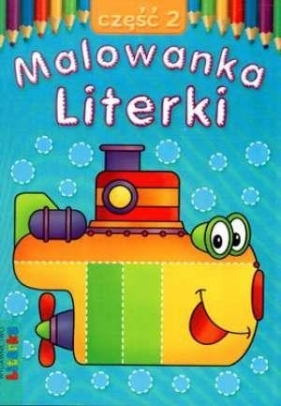 Malowanka. Literki część 2