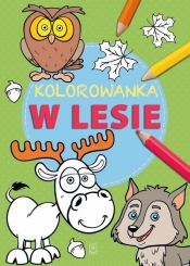 Kolorowanka W lesie