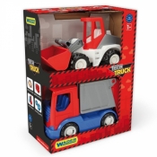 Tech Truck Auta budowlane - Śmieciarka i ładowarka (35373)