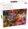  Puzzle 1000: Robin w jesiennych liściach