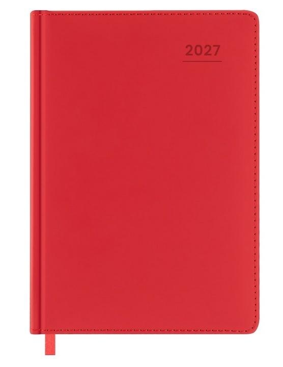 <img src='https://webimage.pl/pics/732/5/d5905339475732.jpg' style='height:440px' /> Terminarz 2027 A5 dzienny czerwony