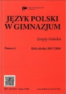 Język Polski w Gimnazjum nr.4 2017/2018 praca zbiorowa