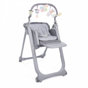 Krzesełko Polly Magic Relax 4K Graphite (06079502210000)