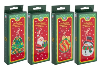 <img src='https://webimage.pl/pics/733/0/d8715427160733800084.jpg' style='height:440px' /> Brelok świąteczny wyklejanka diamentowa