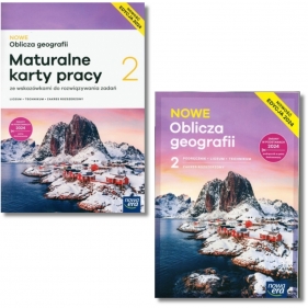 Pakiet NOWE Oblicza geografii 2. Podręcznik i maturalne karty pracy ucznia. Zakres rozszerzony - Opracowanie zbiorowe