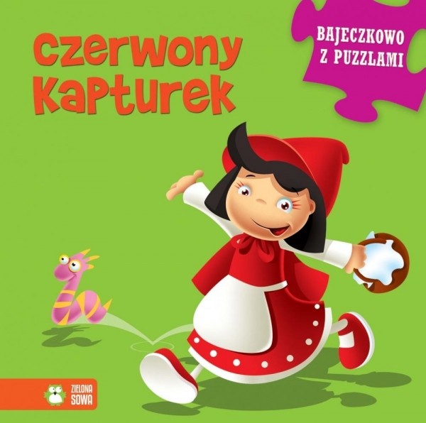 Czerwony Kapturek Bajeczkowo z puzzlami