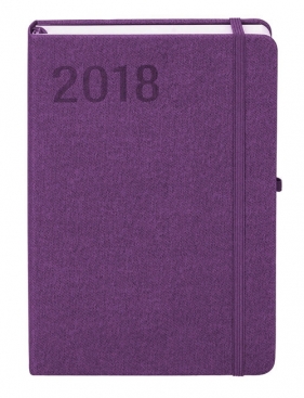 Kalendarz 2018 Popart A6 Tdw Fioletowy