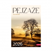 Kalendarz ścienny A4 - Pejzaże 2026
