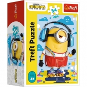 Trefl, Puzzle Mini 54: Ekipa Minionków (19673)
