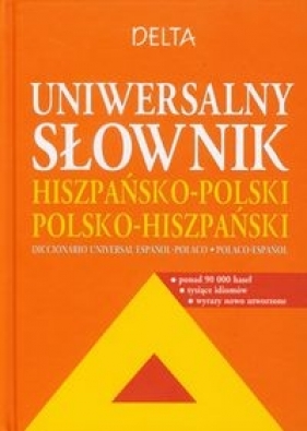 Uniwersalny słownik hiszpańsko polski polsko hiszpański - Janina Perlin