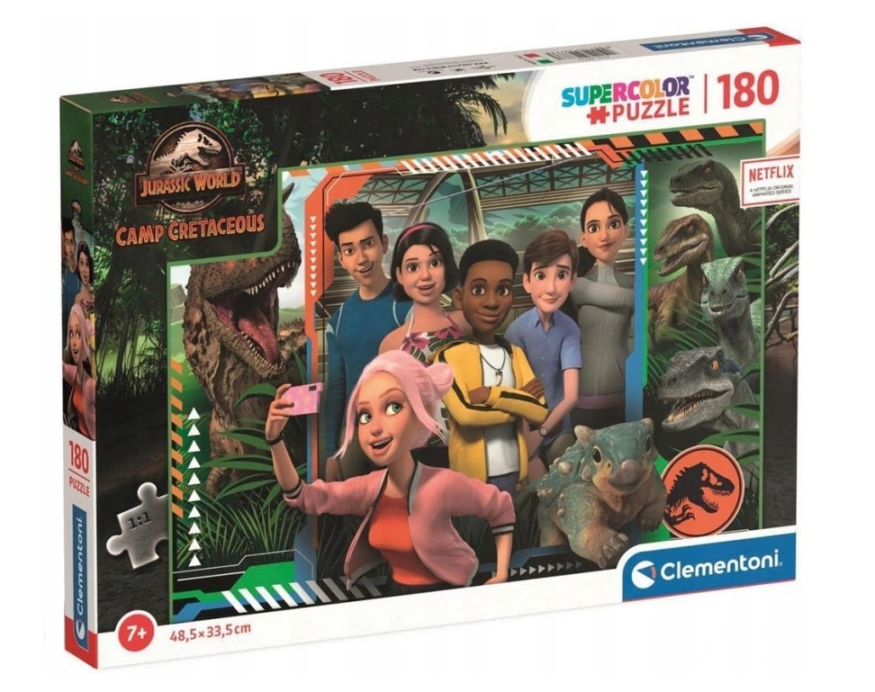 Clementoni, Puzzle 180: Jurassic World (29773)
