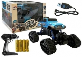 Zdalnie sterowany monster truck R/C niebieski