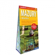 Mazury i Warmia laminowany map&guide (2w1: przewodnik i mapa)