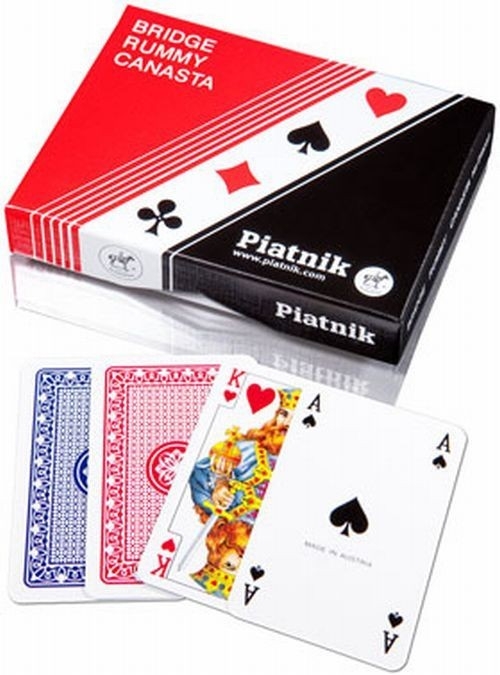 Karty do gry Piatnik 2 talie standard podwójne (2197)