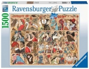 Ravensburger, Puzzle 1500: Historia miłości (16973)