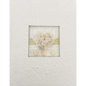 Album na zdjęcia. Białe serce ze skrzydłami - Opracowanie zbiorowe