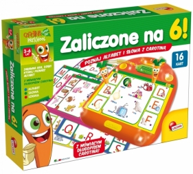 Carotina Zaliczone na 6! - Alfabet i słowa (P50734)