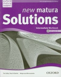 New Matura Solutions  Intermediate Workbook z płytą CD