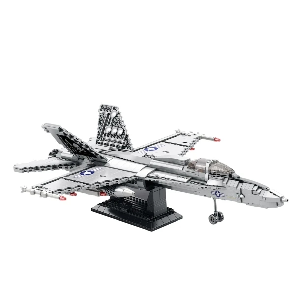 Klocki REOBRIX 33022 Samolot myśliwski F-18 Strike Fighter Hornet (1387 elementów)