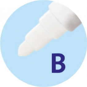 Korektor do atramentu Super Pirat 850B, 2 szt.