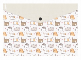 Teczka koperta A4 PP nadruk - kittens