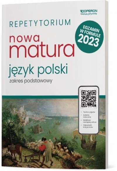 Matura 2023. Język polski. Repetytorium, zakres podstawowy