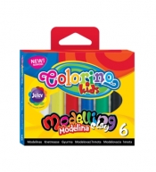 Modelina Colorino Kids, 6 kolorów (42734PTR)