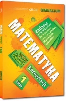 Matematyka GIM KL 1 Korepetycje - Zofia Daszczyńska